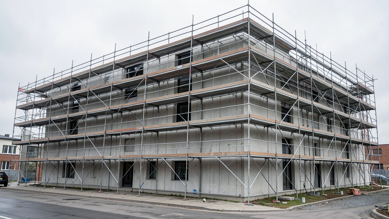 ile rusztowania na 100m2