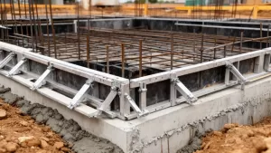 deskowanie fundamentów