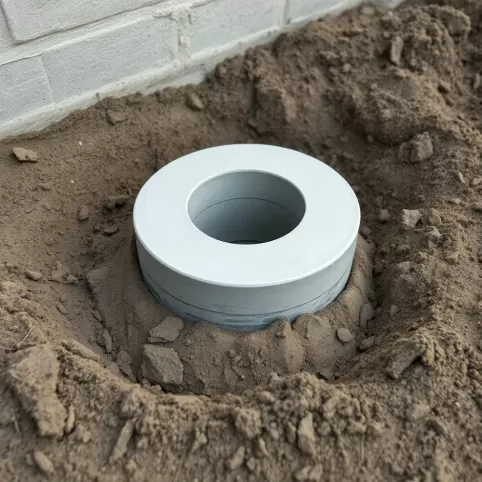 Fundament punktowy z rur szalunkowych cena