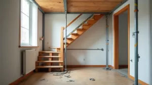 Jak ustawić rusztowanie na schodach