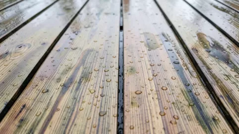 papa na dach deskowany