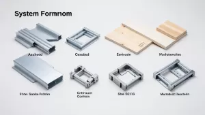 Rodzaje szalunków systemowych