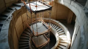 Rusztowanie na schody zabiegowe